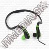 Olcsó Omega Freestyle Silicone Sport Headset FH1019 Black-Green (IT11290)